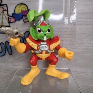 BUCKY O'HARE TOAD WARS Action Figure Hasbro 1990 with Blaster Loose Toy